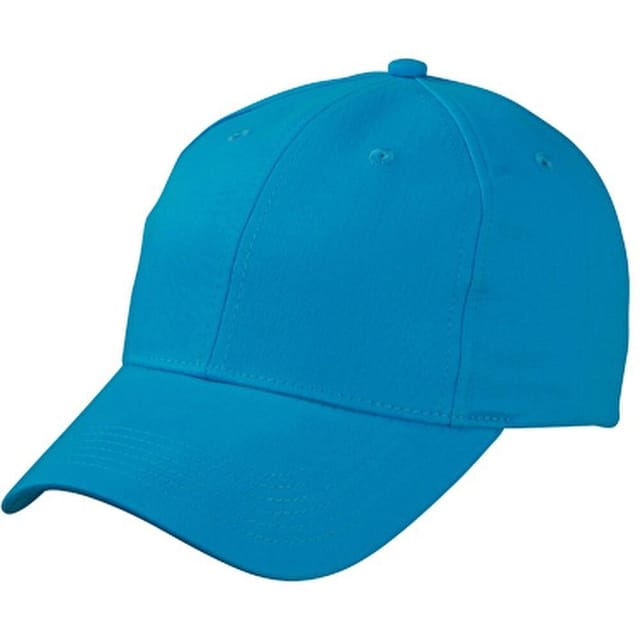 Myrtle Beach Myrtle Beach Men's 6 Panel Brushed Cotton Baseball Cap in Turquoise - 2