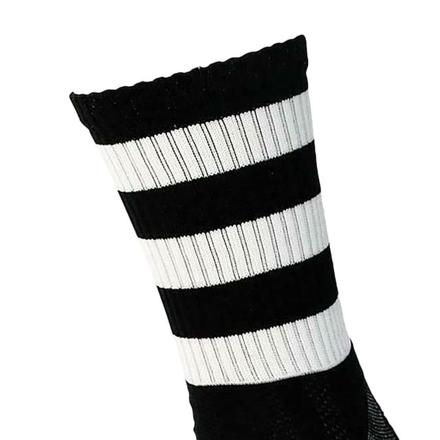 Precision Precision Men's Pro Hooped Gaelic Mid Socks in Jet Black - 2