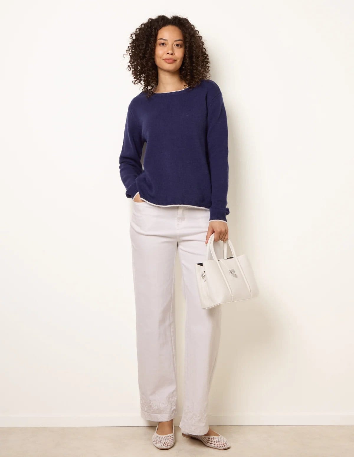 Blue Vanilla Back Bow Jumper - 4