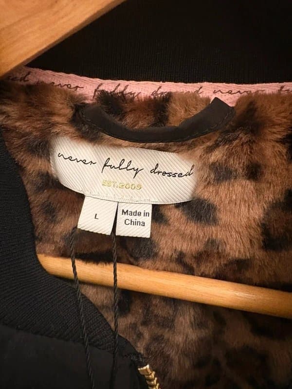 Never Fully Dressed Never Fully Dressed Black Jacket UK Large BNWT