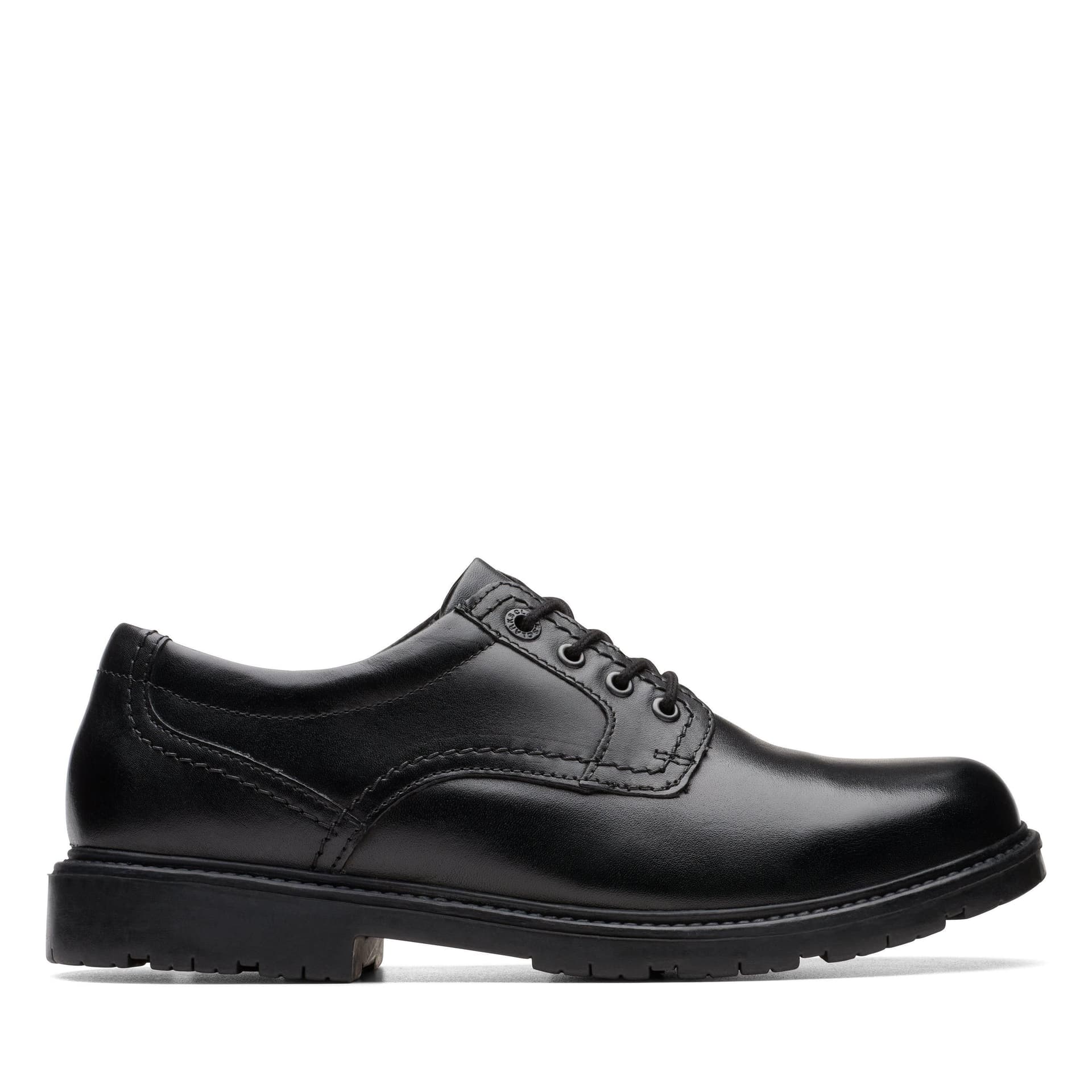 Clarks Clarks Men's Lane Stride Black Leather