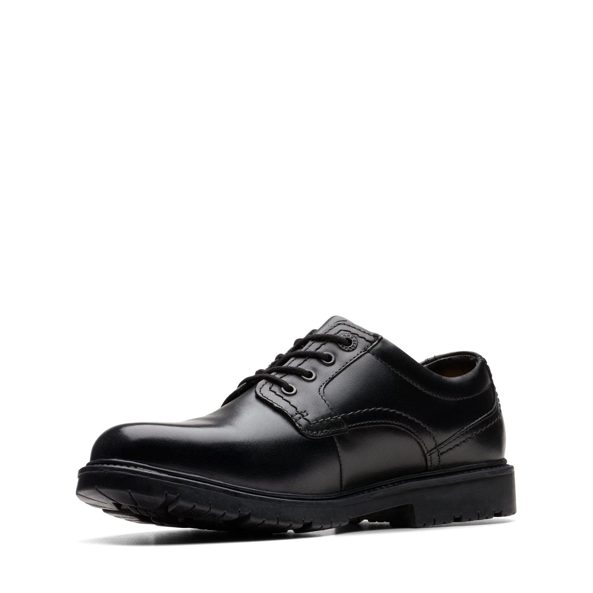 Clarks Clarks Men's Lane Stride Black Leather - 4