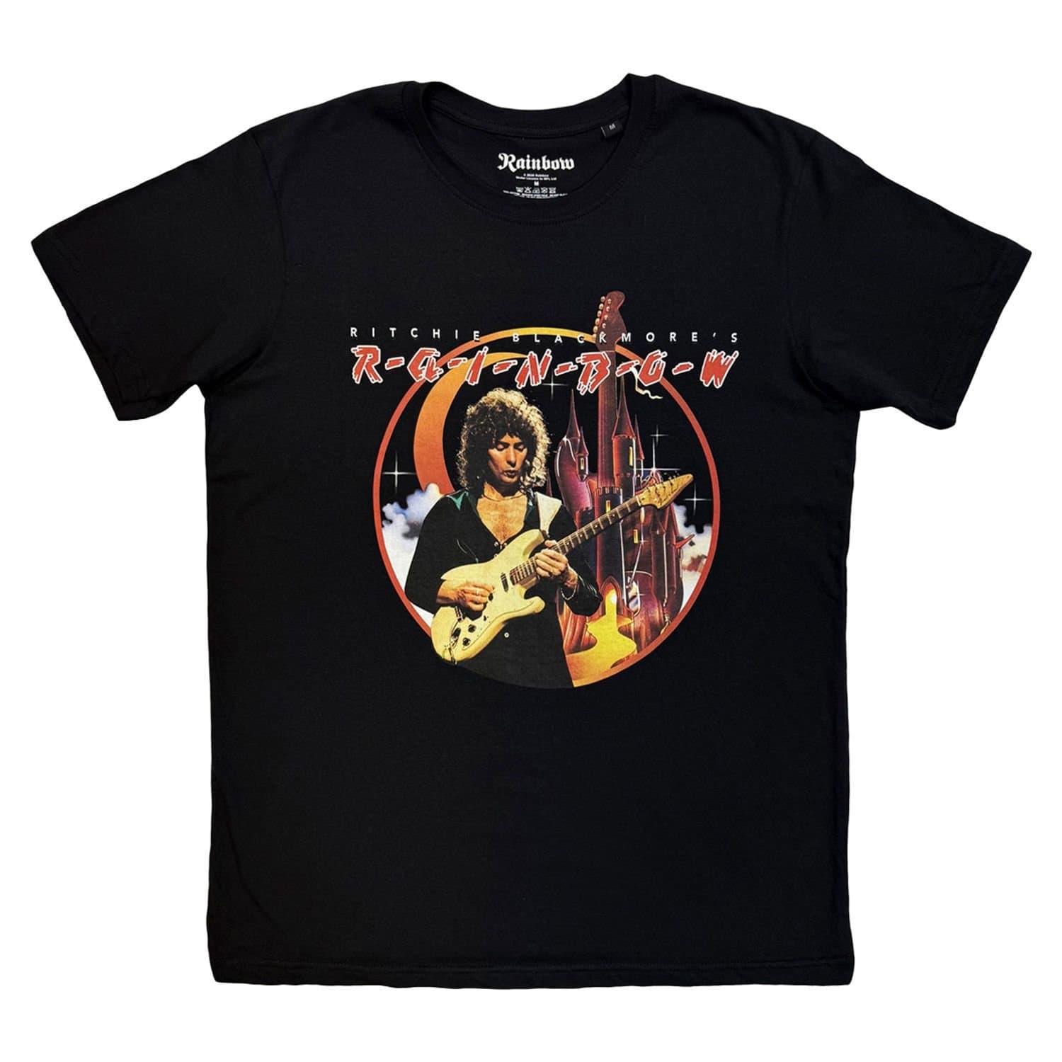 Rainbow Rainbow Men's Richie Blackmore T-Shirt in Black