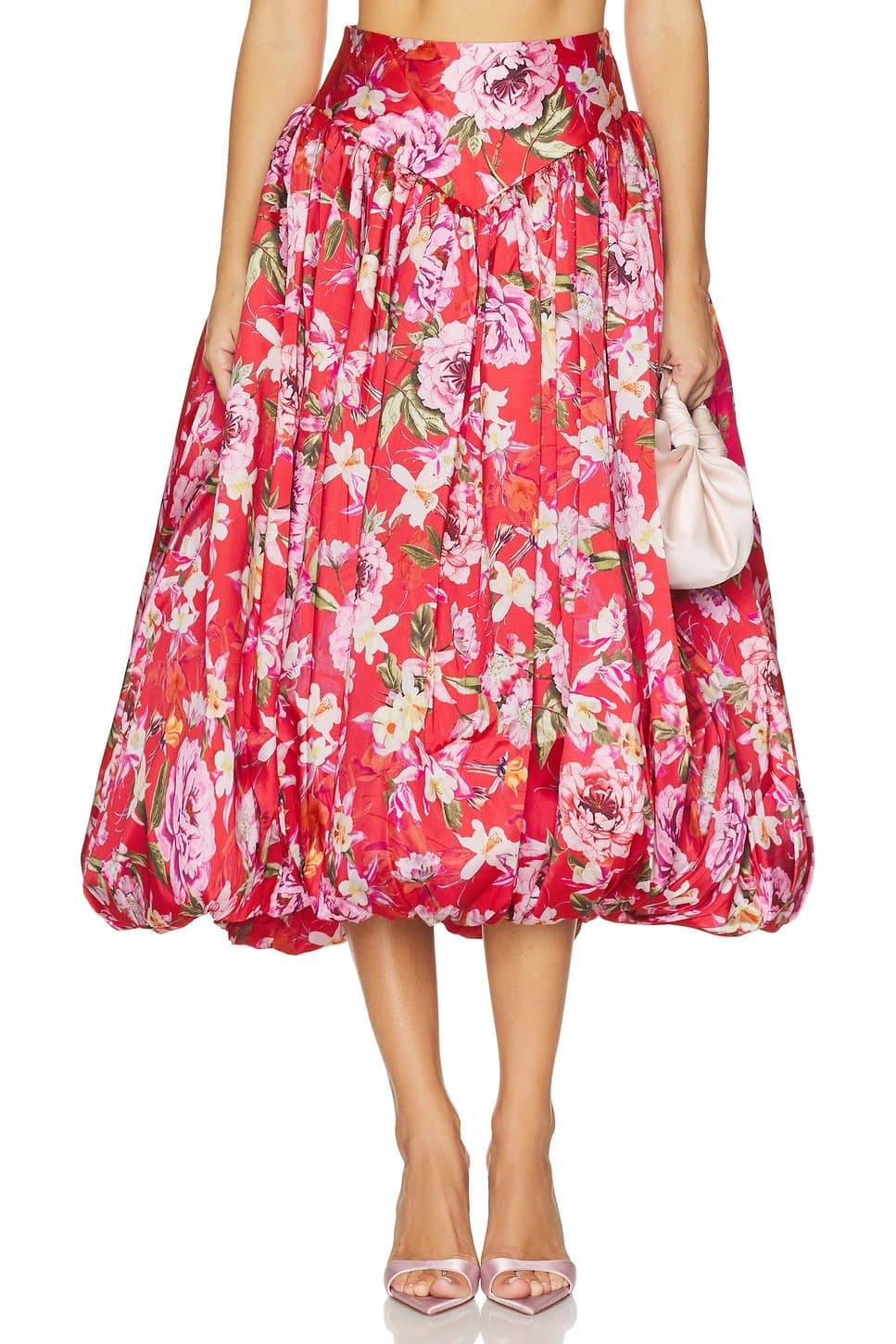 revolve Peony Midi Skirt
