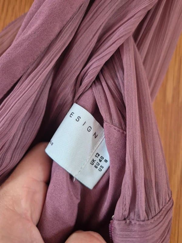 ASOS Design BNWT Pair of Mauve Grecian Bridesmaid Dress