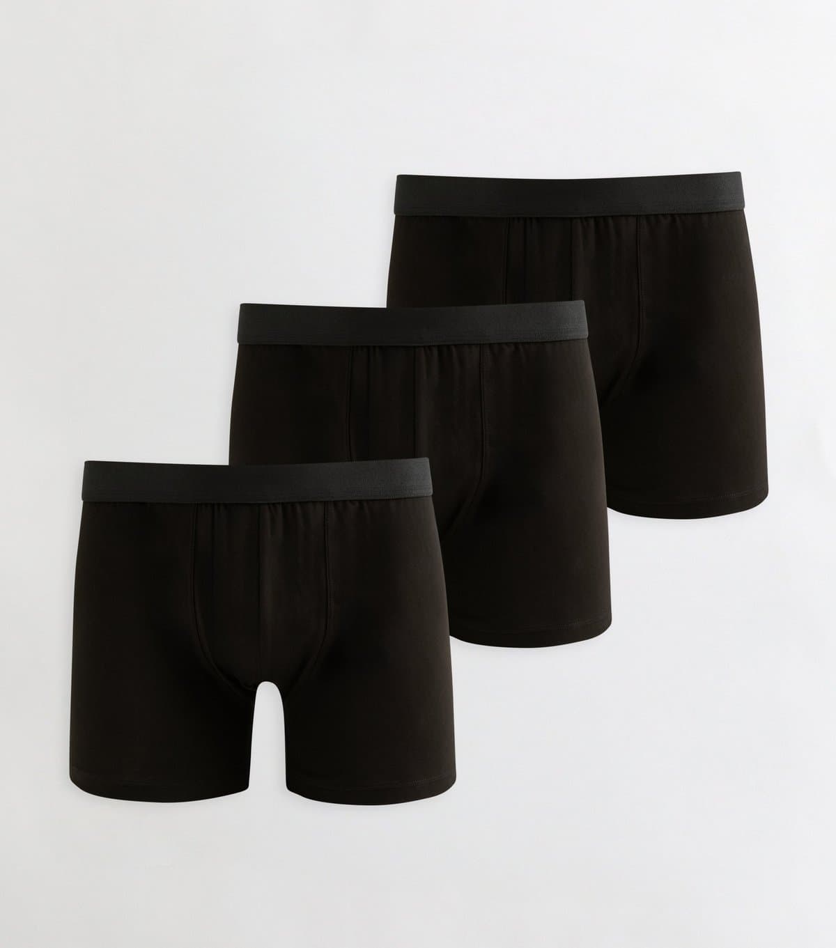 New Look Men's Pack Of 3 Black Boxers New Look
