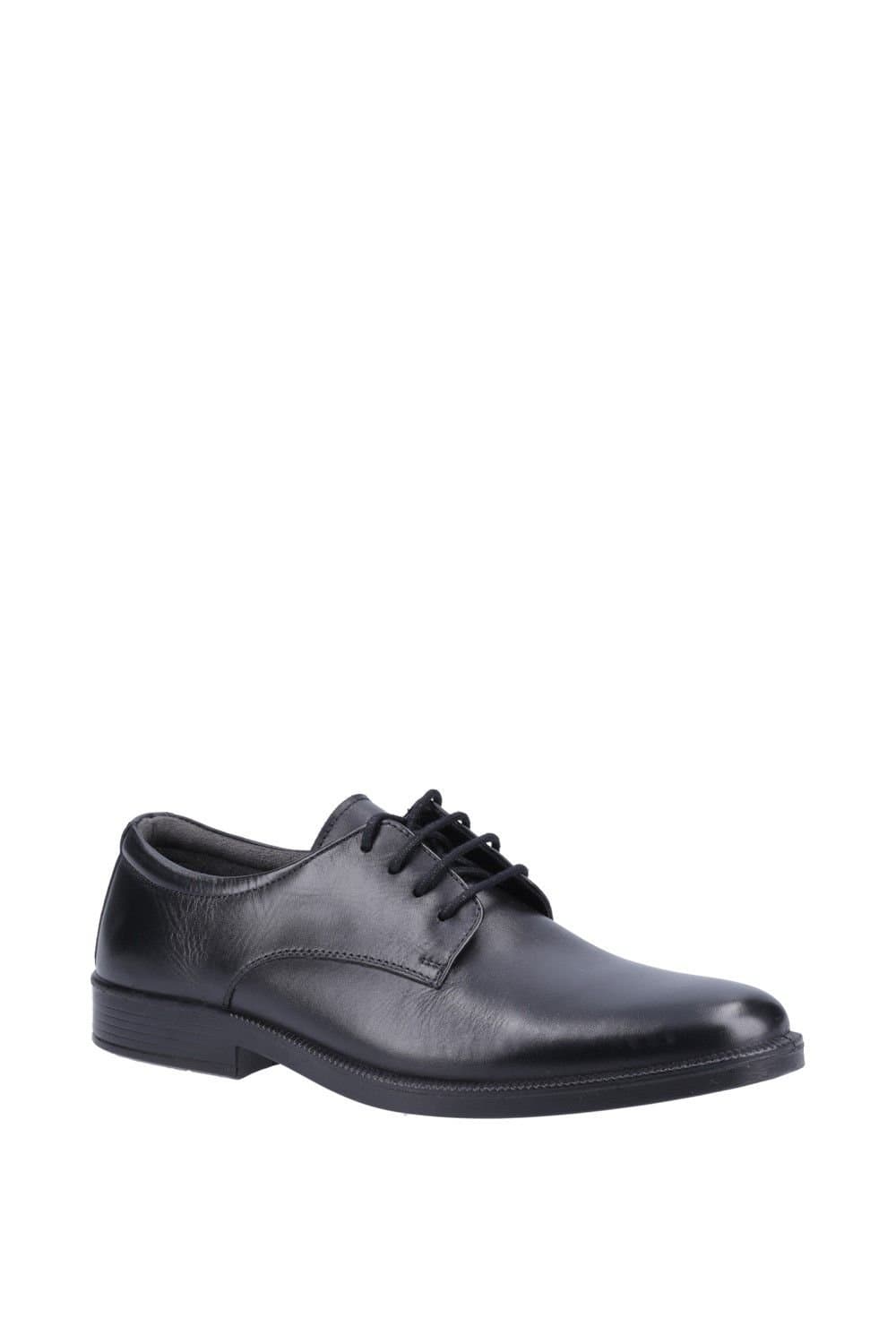 Hush Puppies Hush Puppies Black Leather Formal Lace-Up Shoes