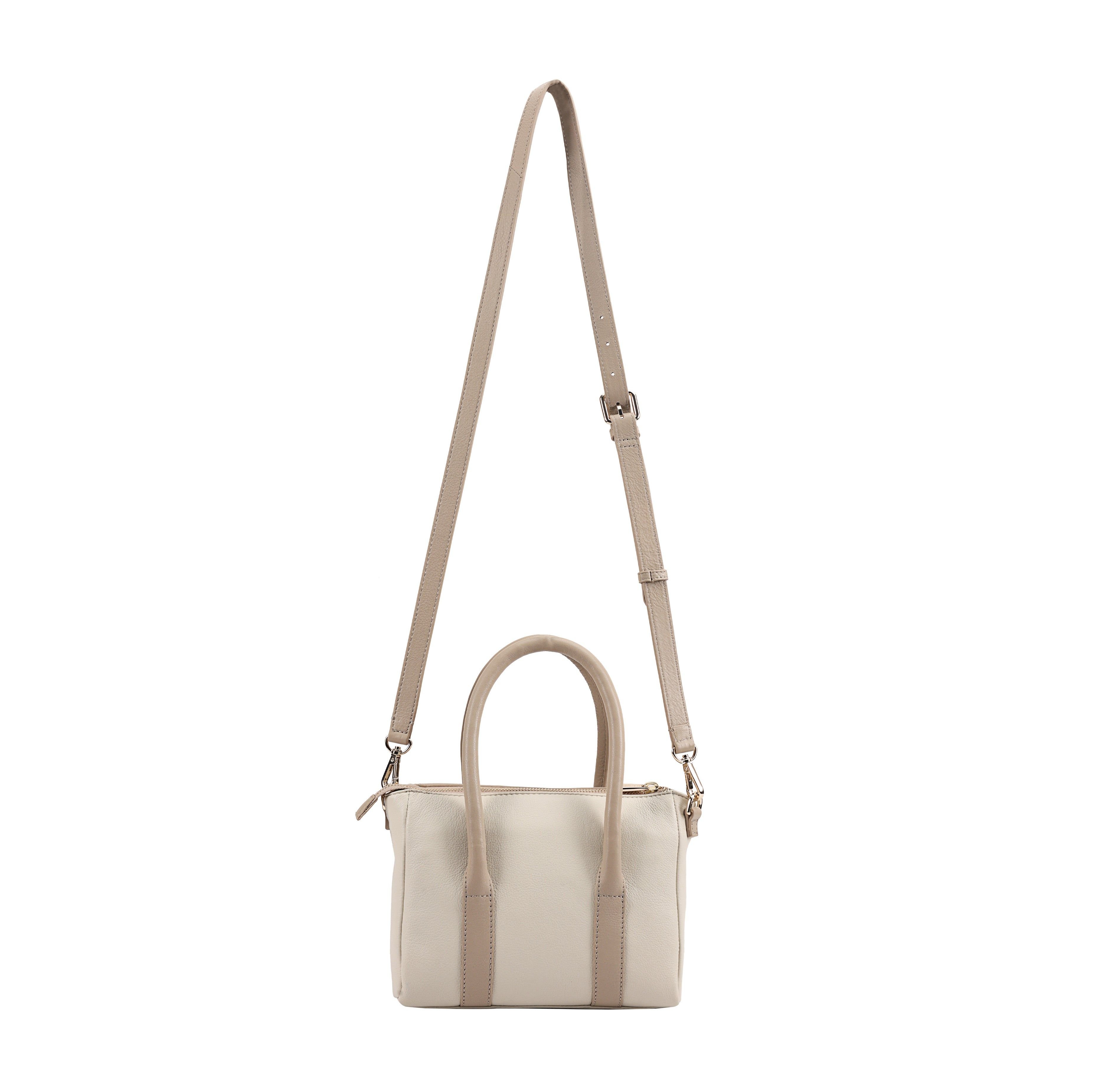 Paul Costelloe Paul Costelloe Women's Cecelia Leather Cross Body Bag in White - 4