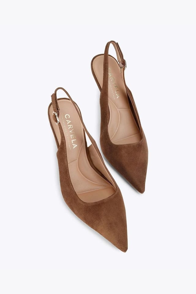 Carvela Carvela Women's 'Spirited' Suede Heels in Brown - 2