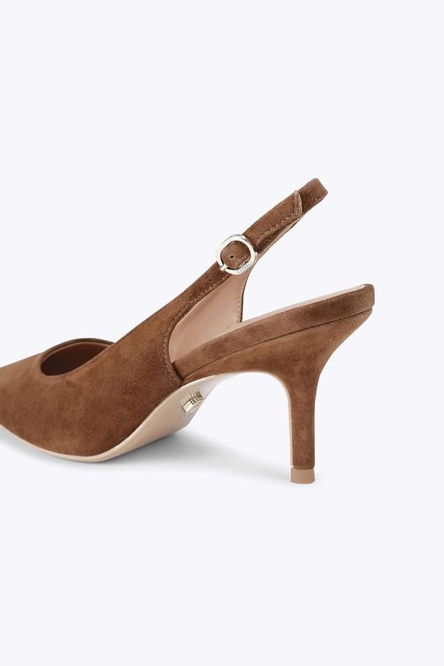 Carvela Carvela Women's 'Spirited' Suede Heels in Brown - 3