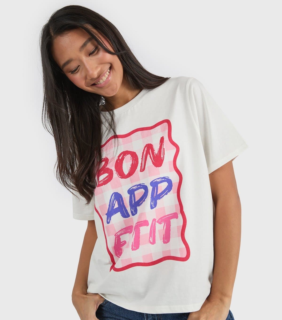 Custard Custard White Bon Appetit T-Shirt