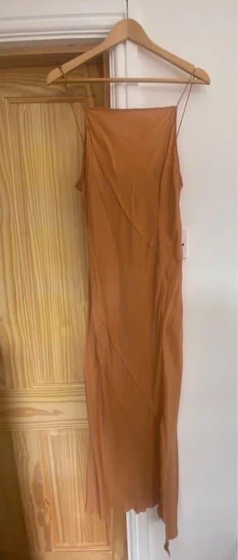 ASOS Silk Champagne Dress ASOS