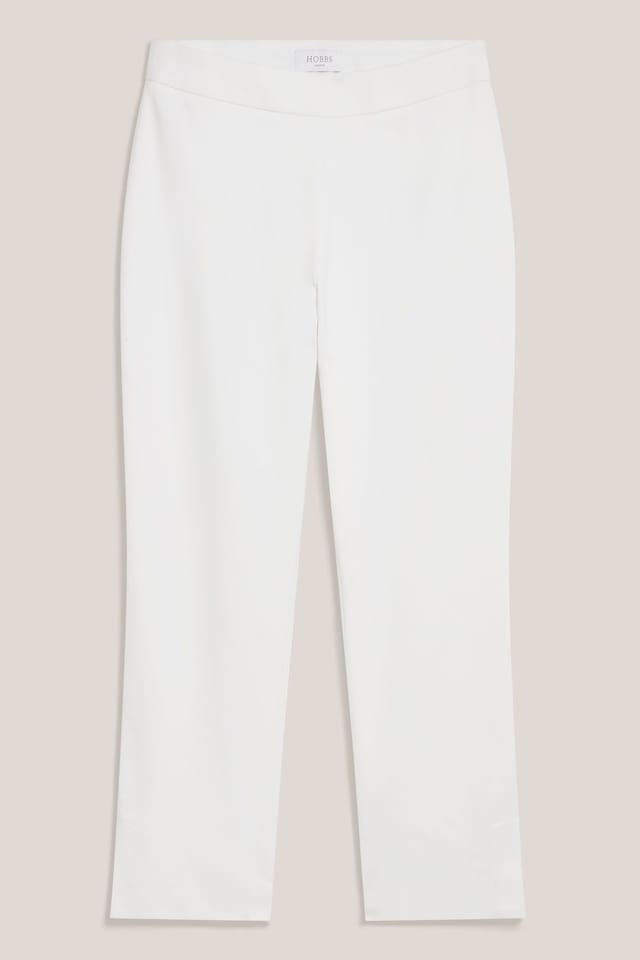 Hobbs London Hobbs London Women's Giselle Capri Pants in White - 2