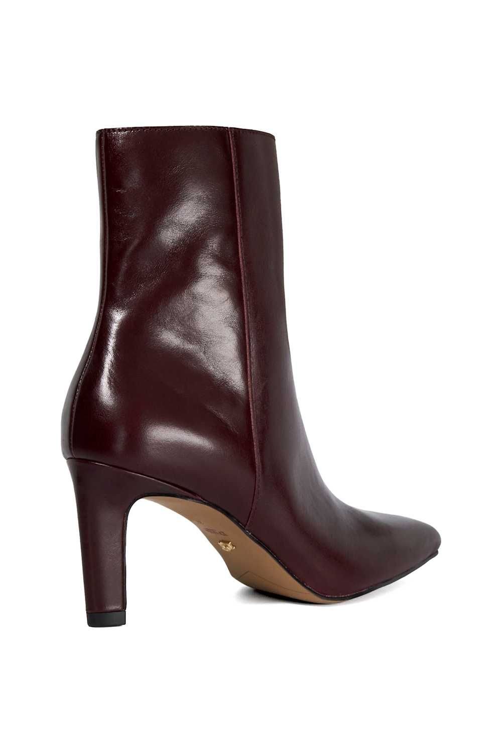 Dune London Dune London Women's 'Ovation' Leather Ankle Boots in Red - 3