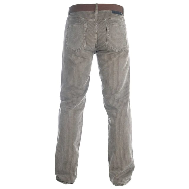 Duke Clothing Duke Clothing Men's D555 London Brian Bedford Cord Kingsize Trousers in Brown - 3