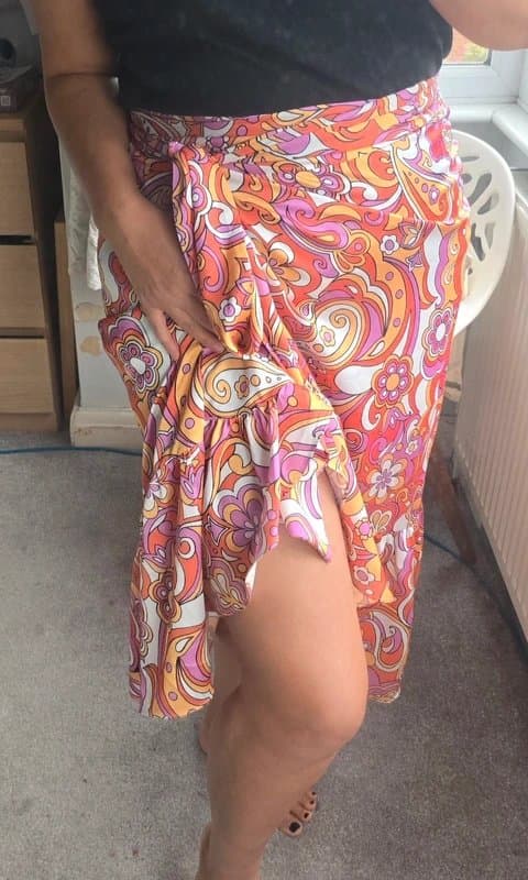 Never Fully Dressed Never fully dressed wrap skirt size 14