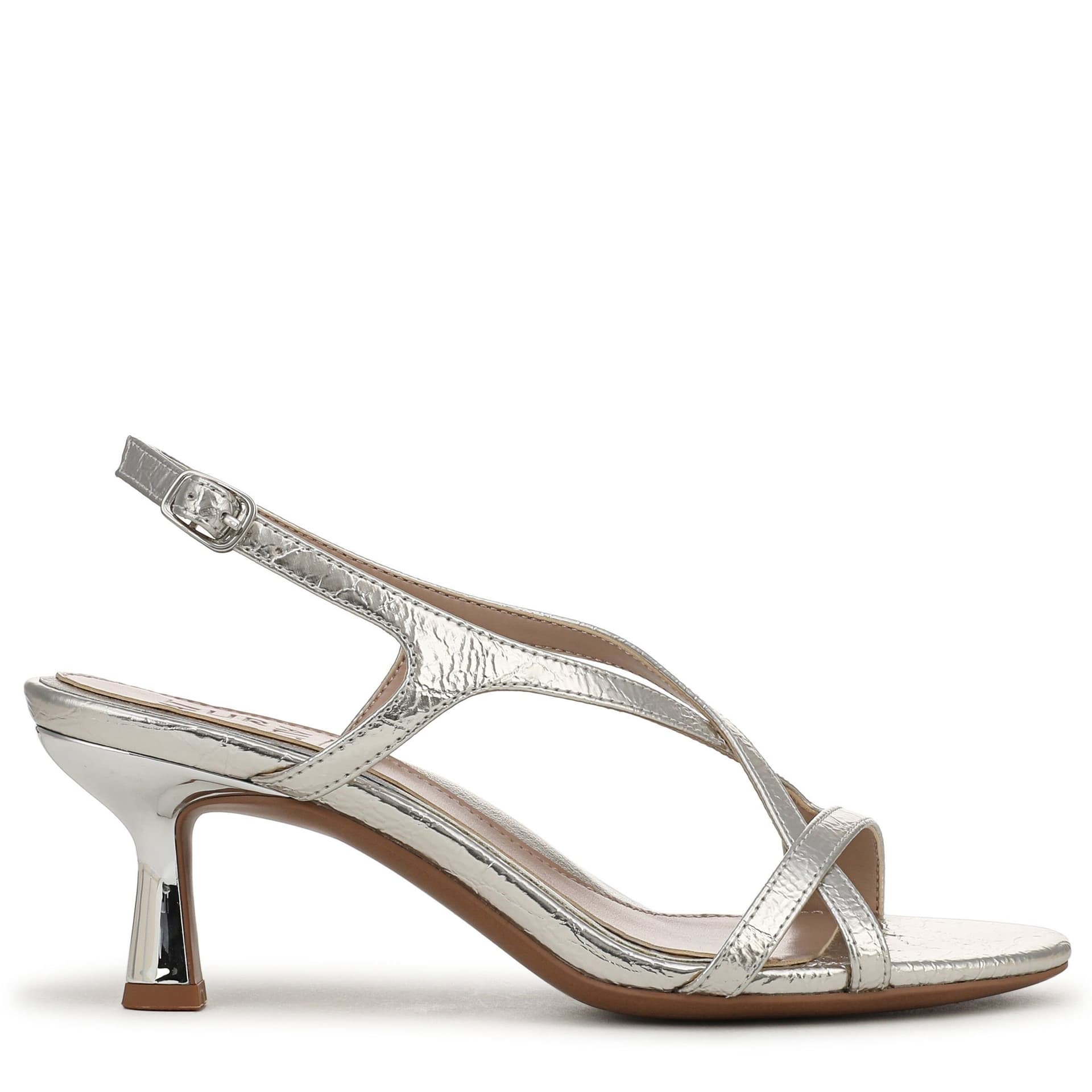Naturalizer Naturalizer Women's Truly Slingback Sandals in Silver