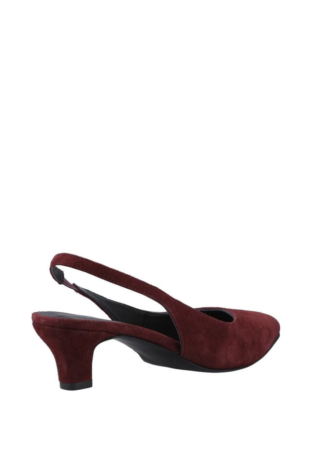 Hush Puppies Hush Puppies Women's Nahla Suede Heel in Wine - 2