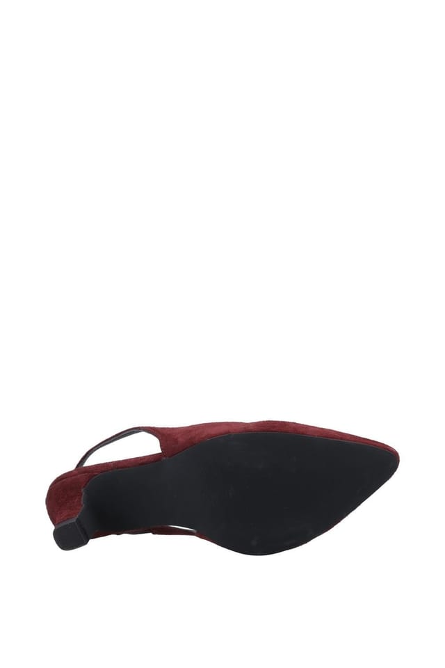 Hush Puppies Hush Puppies Women's Nahla Suede Heel in Wine - 3