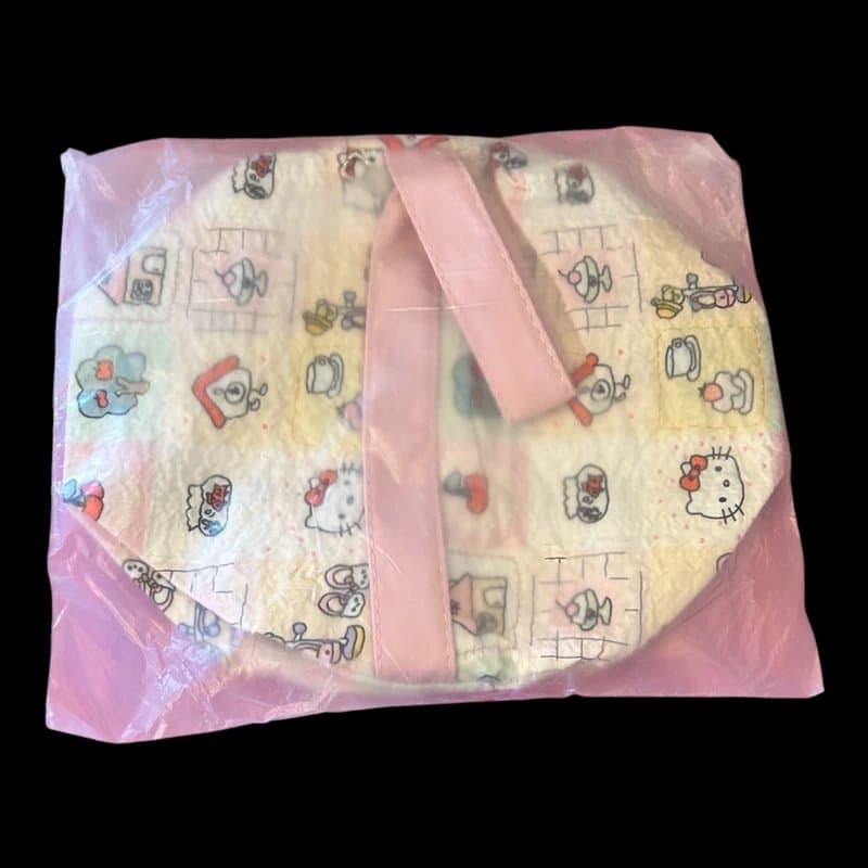 Hello Kitty Brand new hello kitty Sanrio makeup bag with handle cute