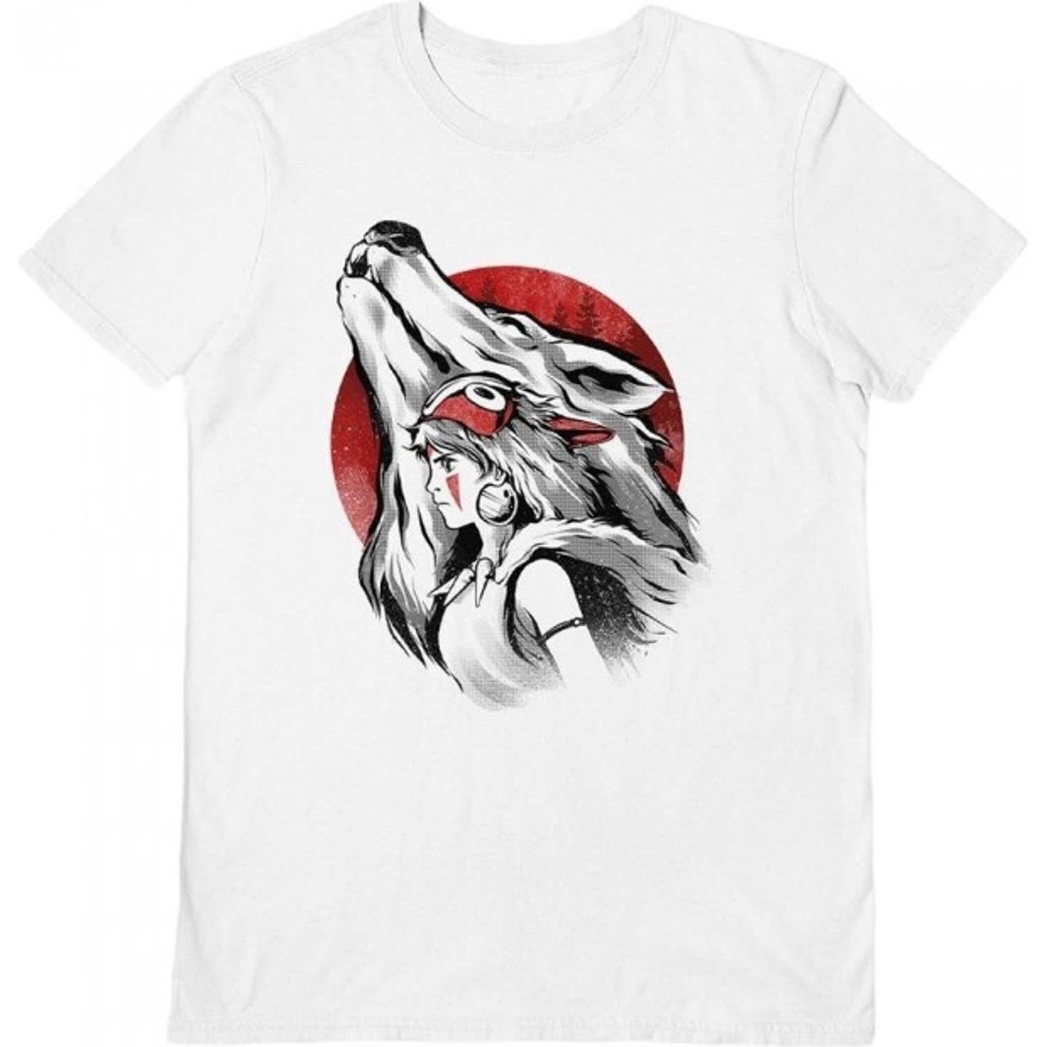Ilustrata Ilustrata Men's The Princess & The Wolf T-Shirt in White