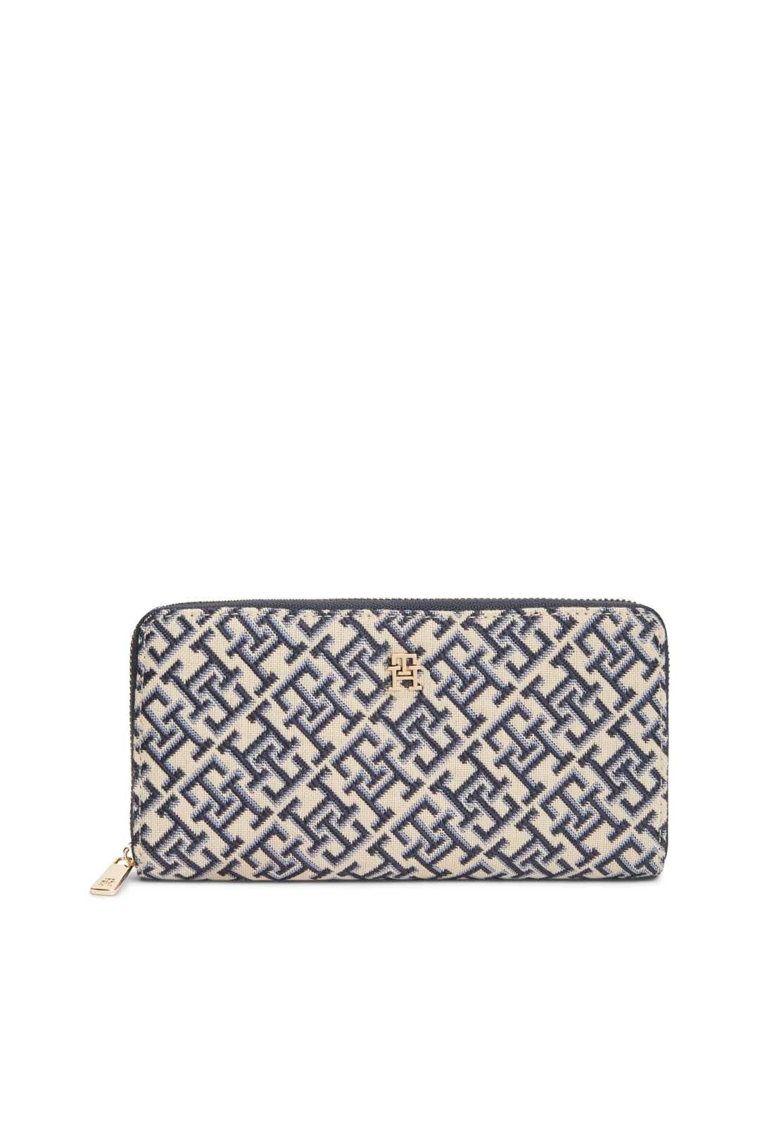 Tommy Hilfiger Tommy Hilfiger Women's Icon Lrg Za Jacquard Navy in Blue