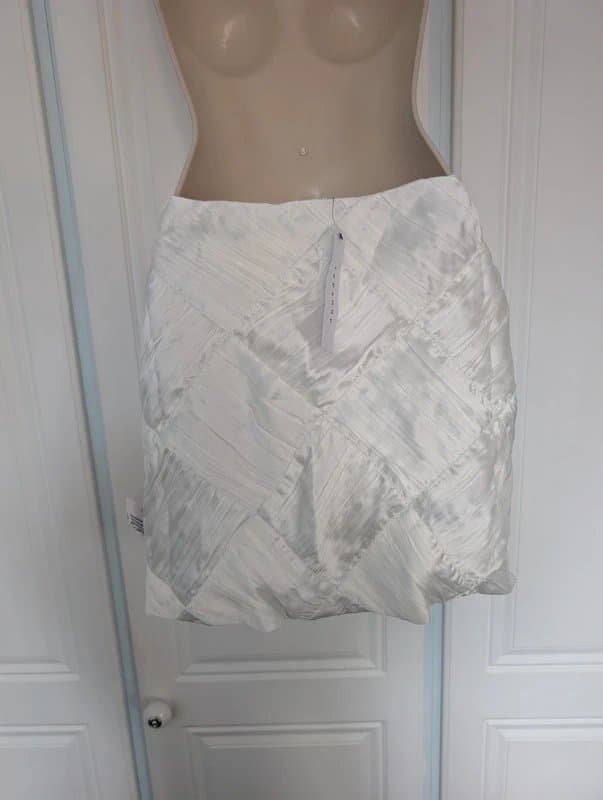 Topshop Topshop weave satin mini dress size 6
