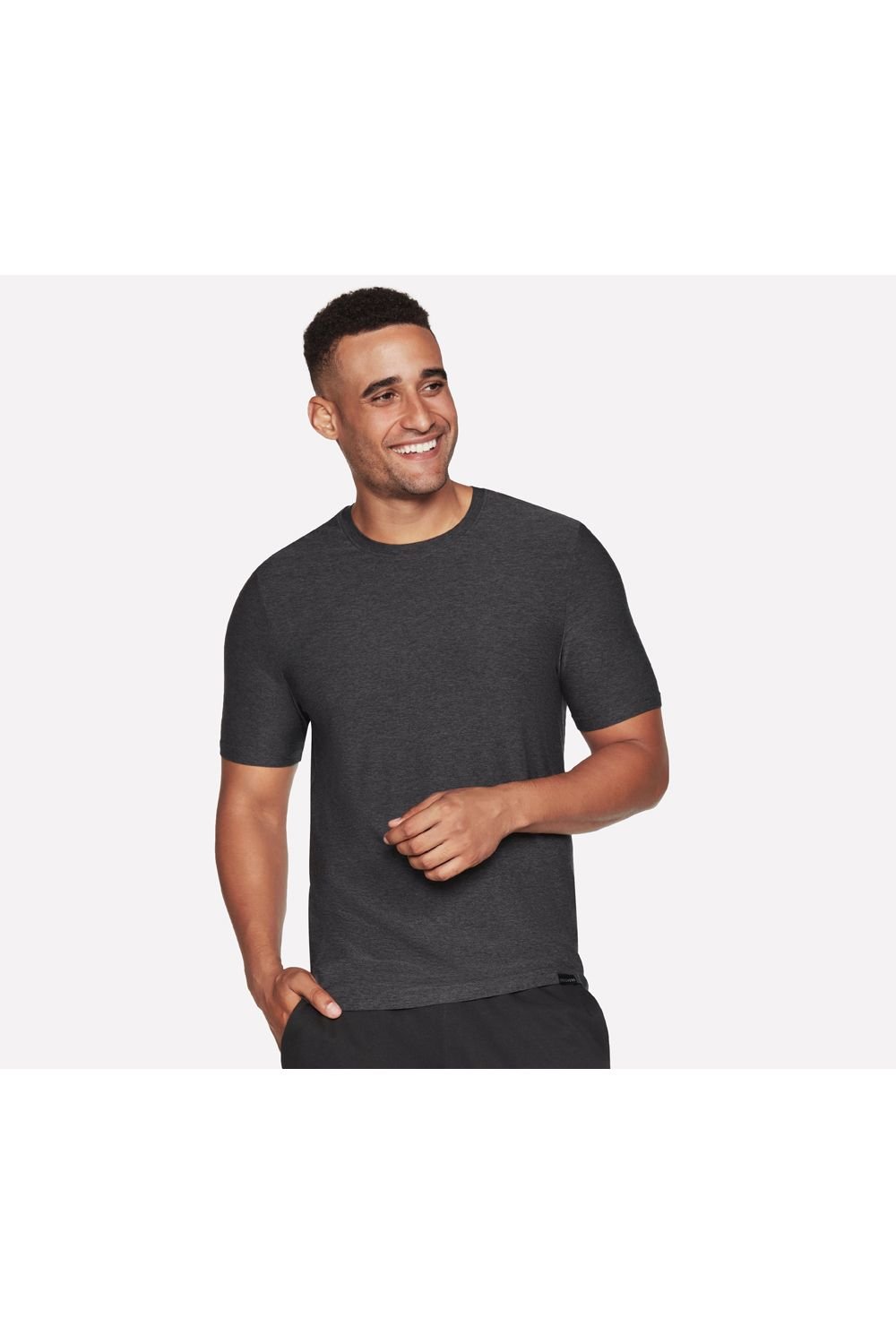 Skechers Skechers Men's Godri All Day T-Shirt Asphalt Bold Black - 3