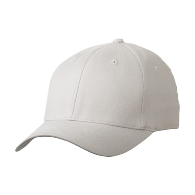 Myrtle Beach Myrtle Beach Men's Original Flexfit 6 Panel Baseball Cap in Light Grey - 2