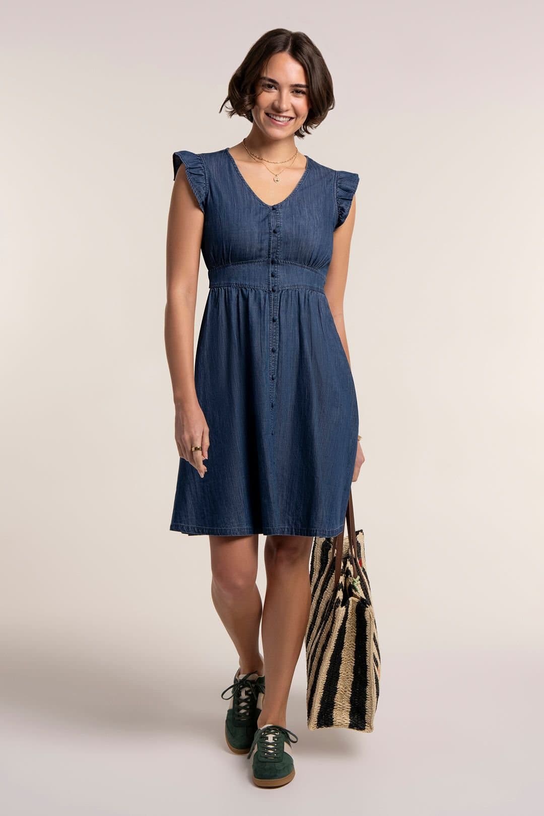 Brakeburn Brakeburn Women's ELOWEN DRESS in Navy