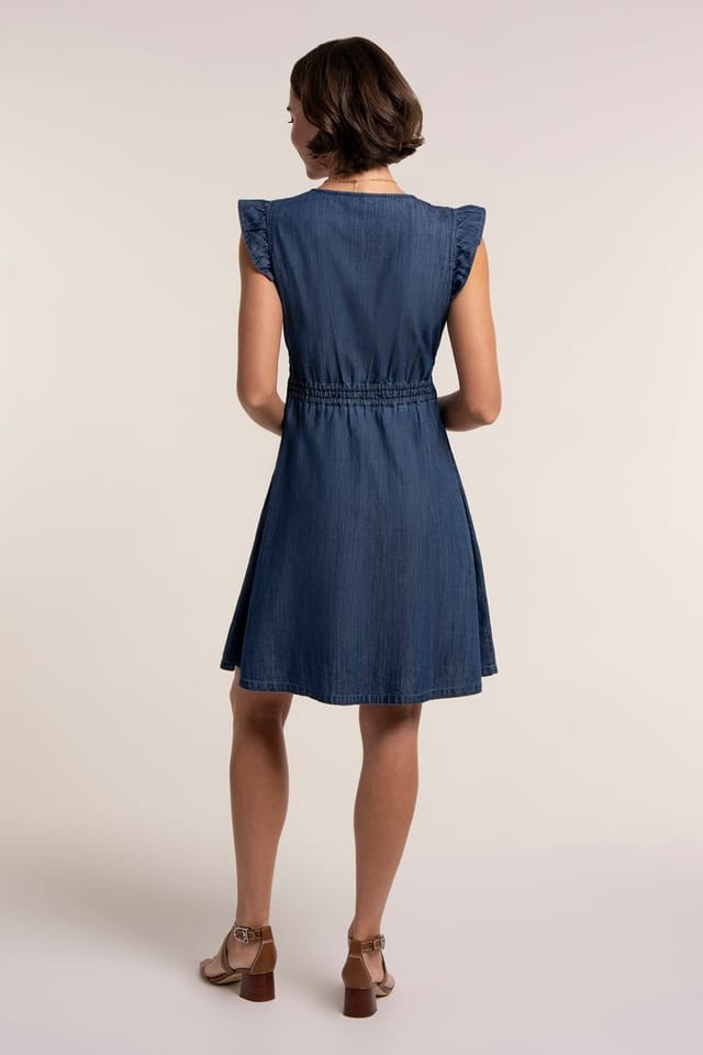 Brakeburn Brakeburn Women's ELOWEN DRESS in Navy - 2