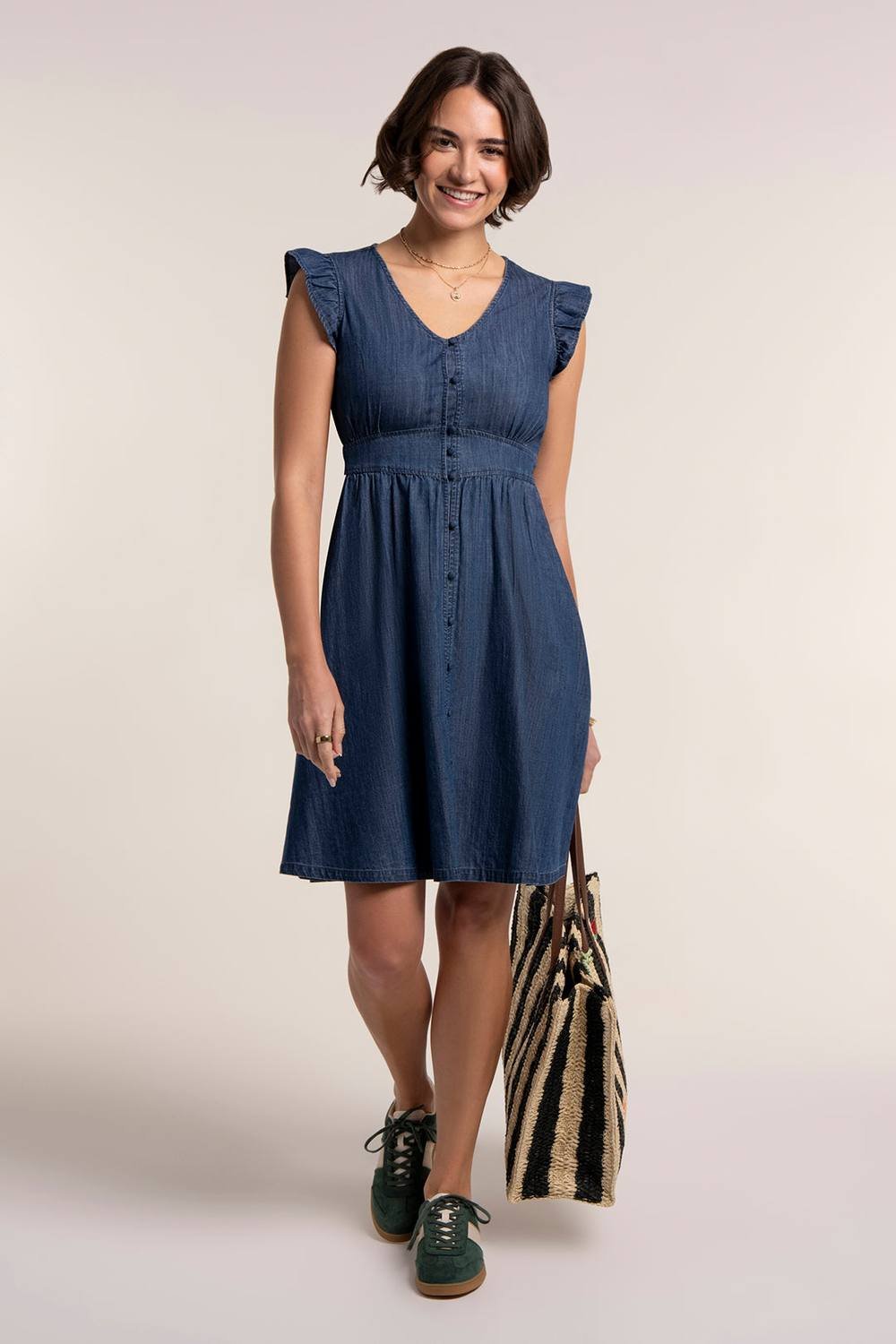 Brakeburn Brakeburn Women's ELOWEN DRESS in Navy - 3