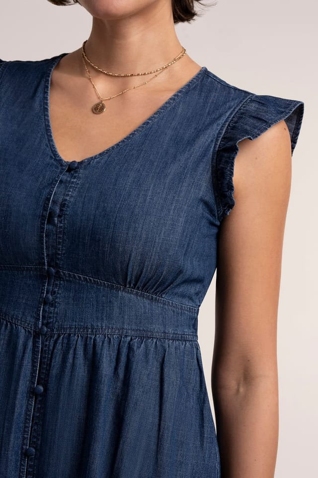 Brakeburn Brakeburn Women's ELOWEN DRESS in Navy - 3