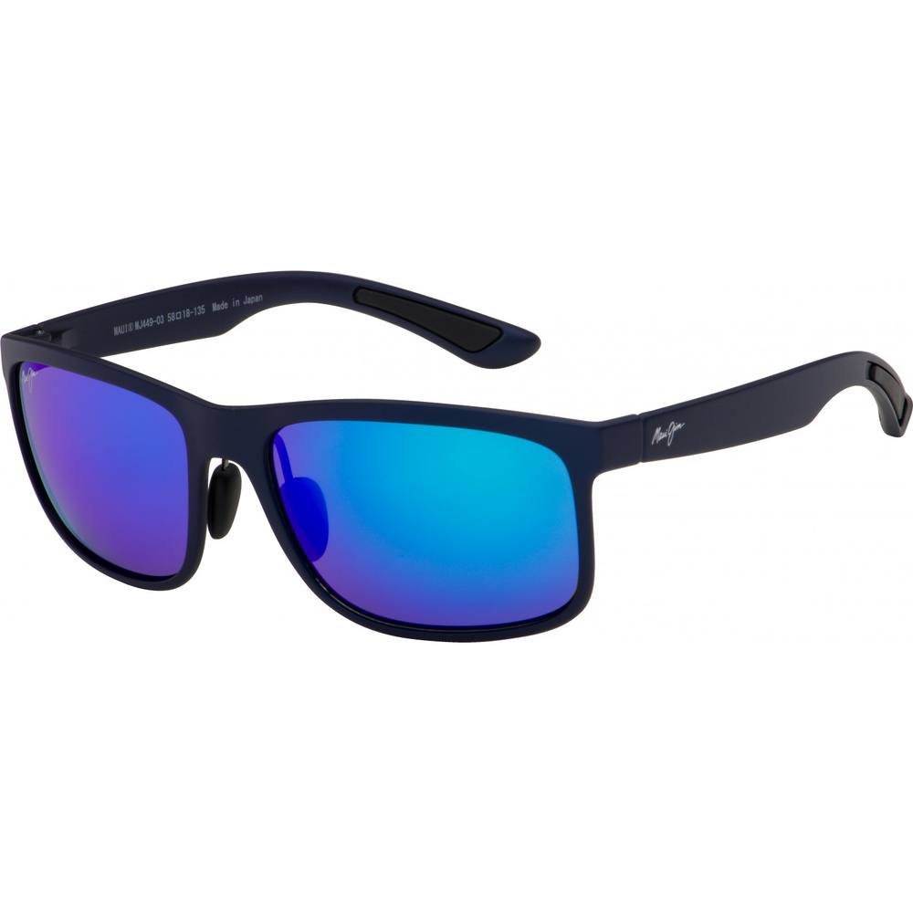 Maui Jim Maui Jim Men's B449-03 Huelo Square/Rectangle Sunglasses in Blue - 1