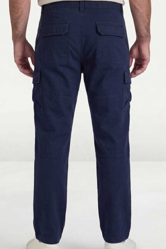 raging bull Raging Bull Men's Cargo Trouser in Navy - 2