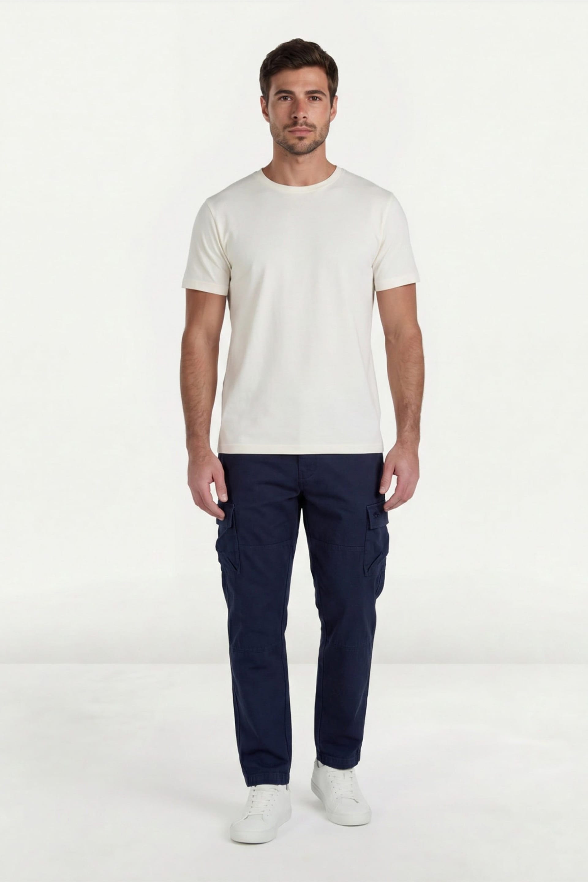 raging bull Raging Bull Men's Cargo Trouser in Navy - 4