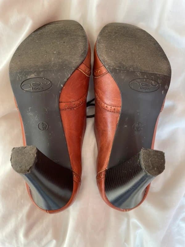 New Look New Look Women’s Brown wheeled brogue shoes