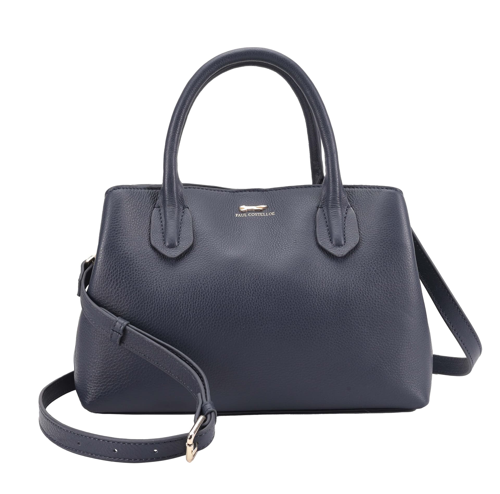 Paul Costelloe Paul Costelloe Women's Lievin Leather Multi Way Bag in Navy