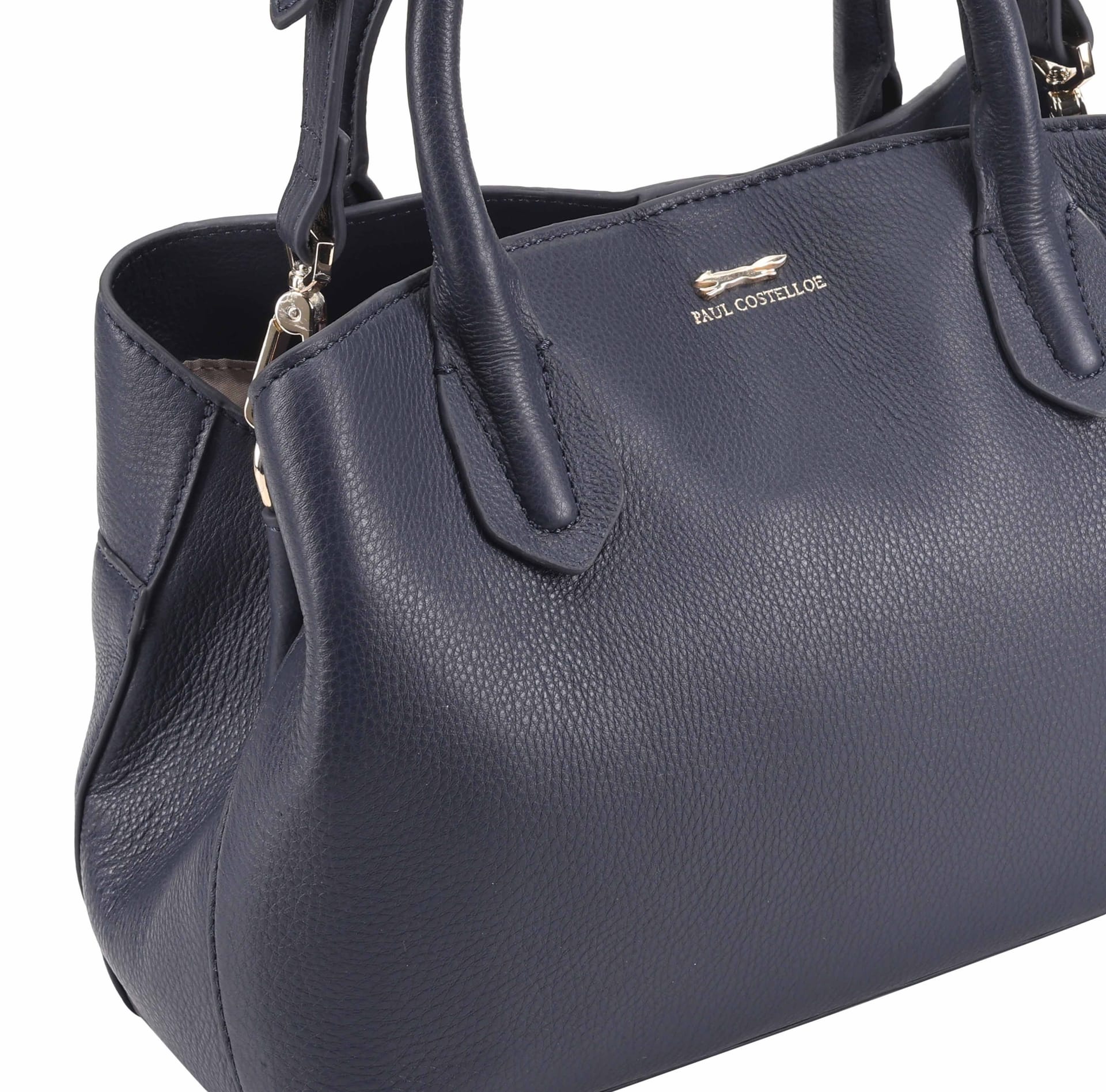 Paul Costelloe Paul Costelloe Women's Lievin Leather Multi Way Bag in Navy - 4