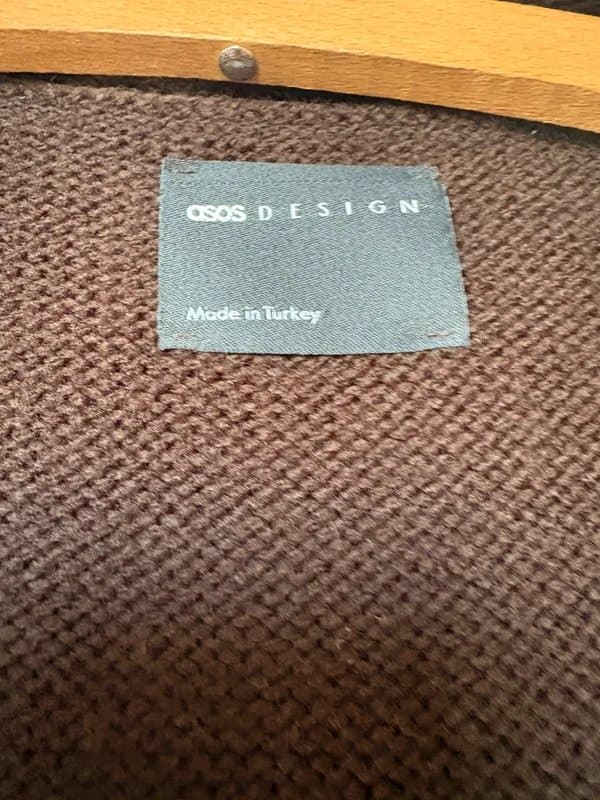 ASOS Design Brown Asos knitted sweater