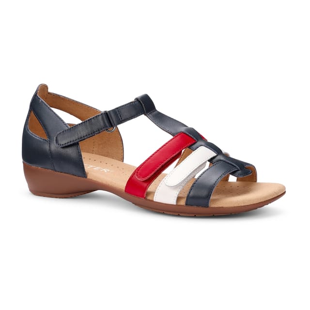 Hotter Hotter Women's Wide Fit 'Solei' Gladiator Sandals - 2