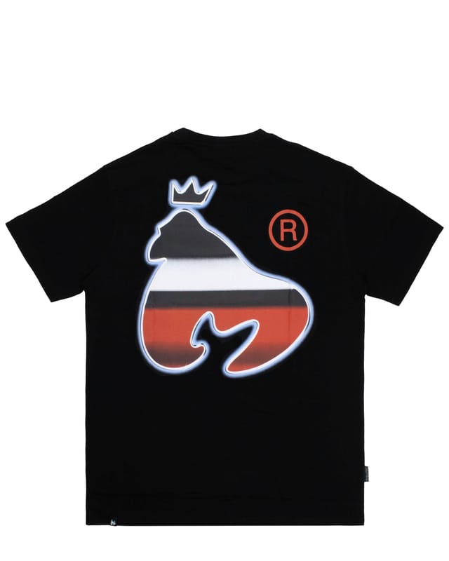 Money Money Men's Sig Ape Chrome Tee in Black - 2