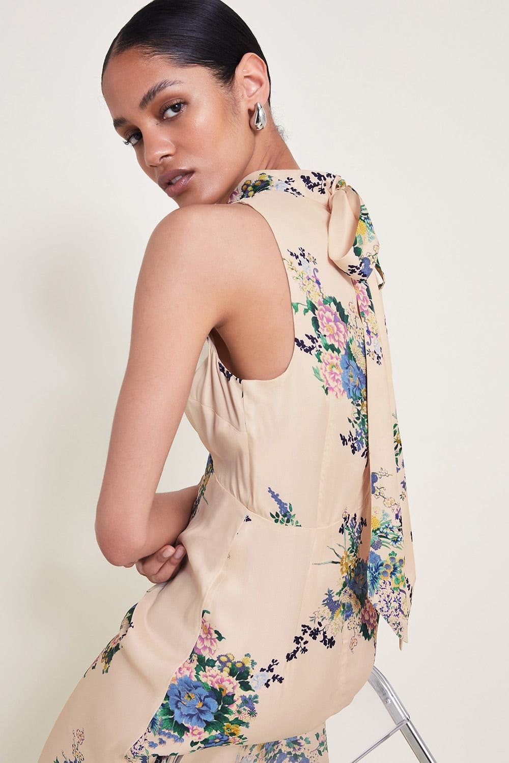 Monsoon Monsoon Women's Serenity Halter Dress Multi - 4