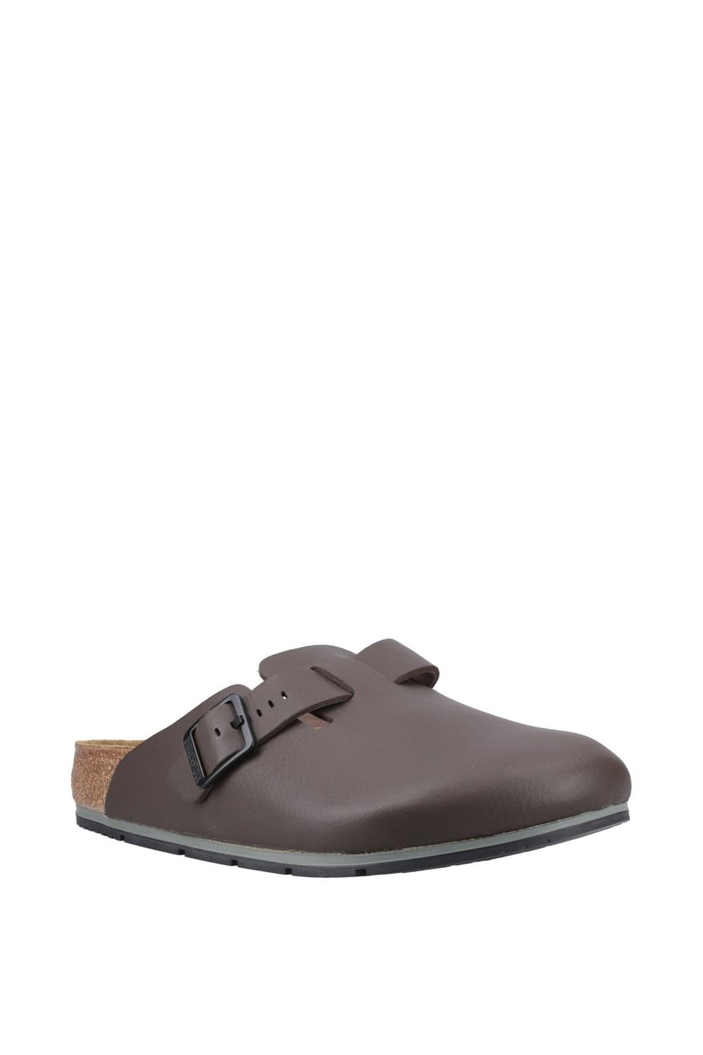Birkenstock Birkenstock Men's Boston Pro Shoe in Dark Brown - 4