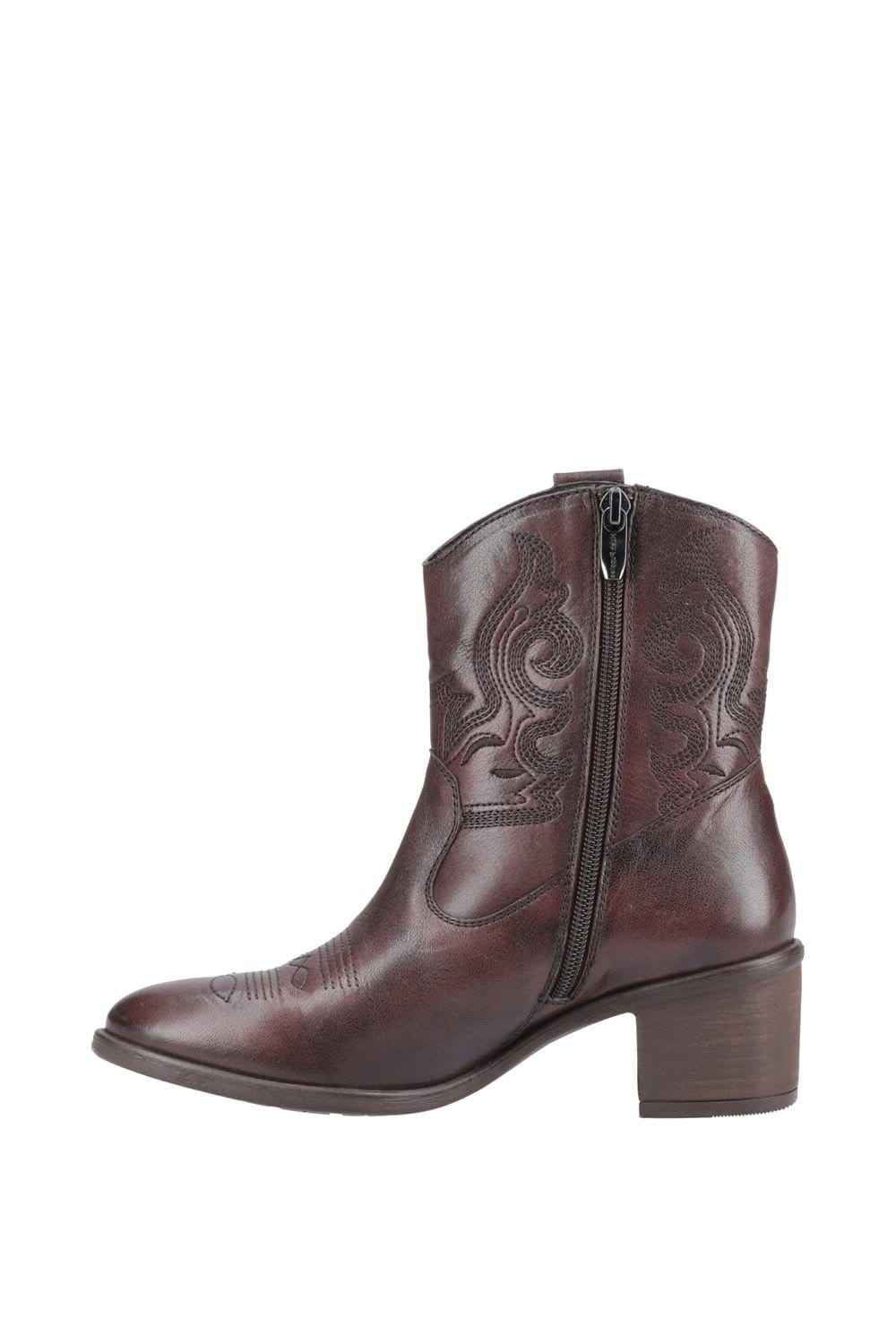Hush Puppies Hush Puppies Women's Wynn Stitch Boot in Chocolate - 4