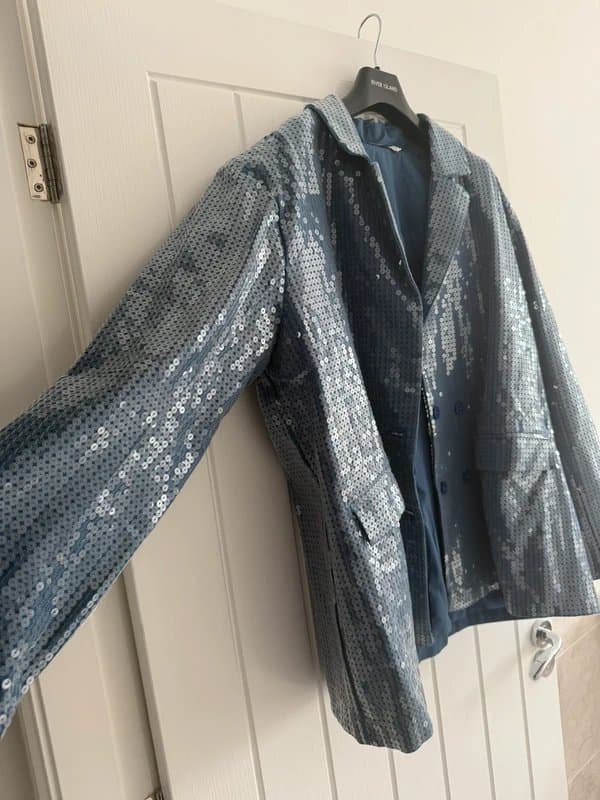 ASOS Asos luxe sequin blazer