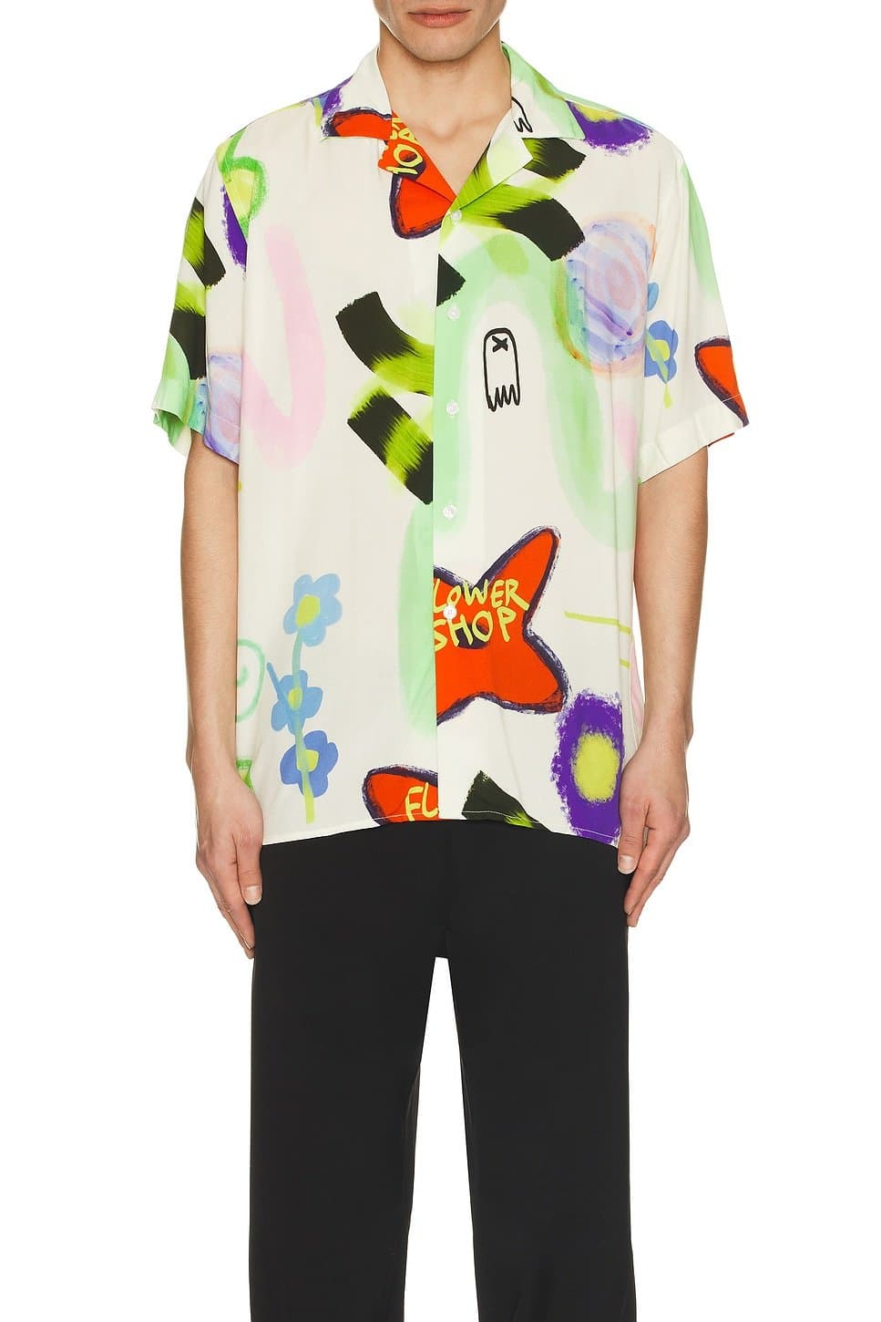 revolve Flower Shop Viscose Shirt