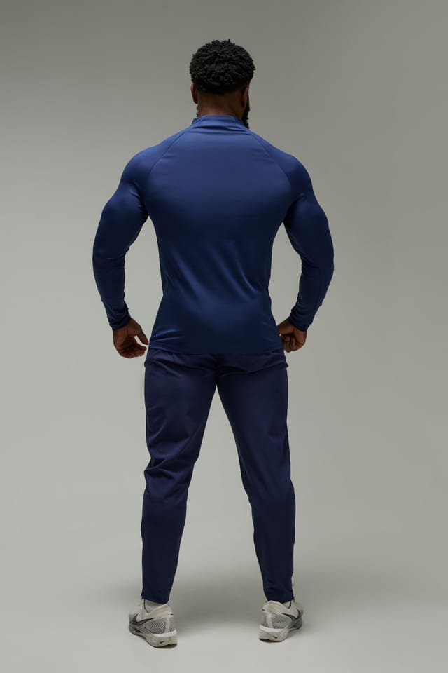 Training Dept. Training Dept. Men's Training Dept Performance Muscle Fit 1/4 Zip in Navy - 2