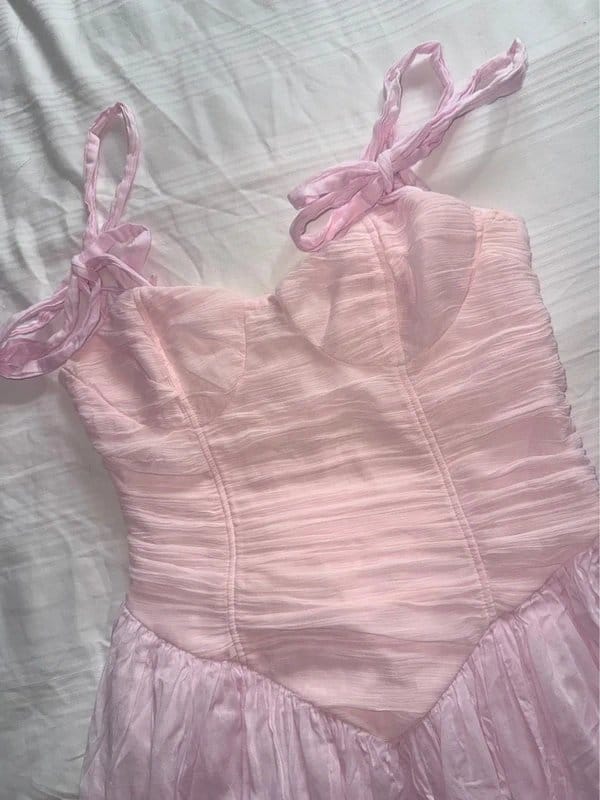 ASOS Pink Corset Dress