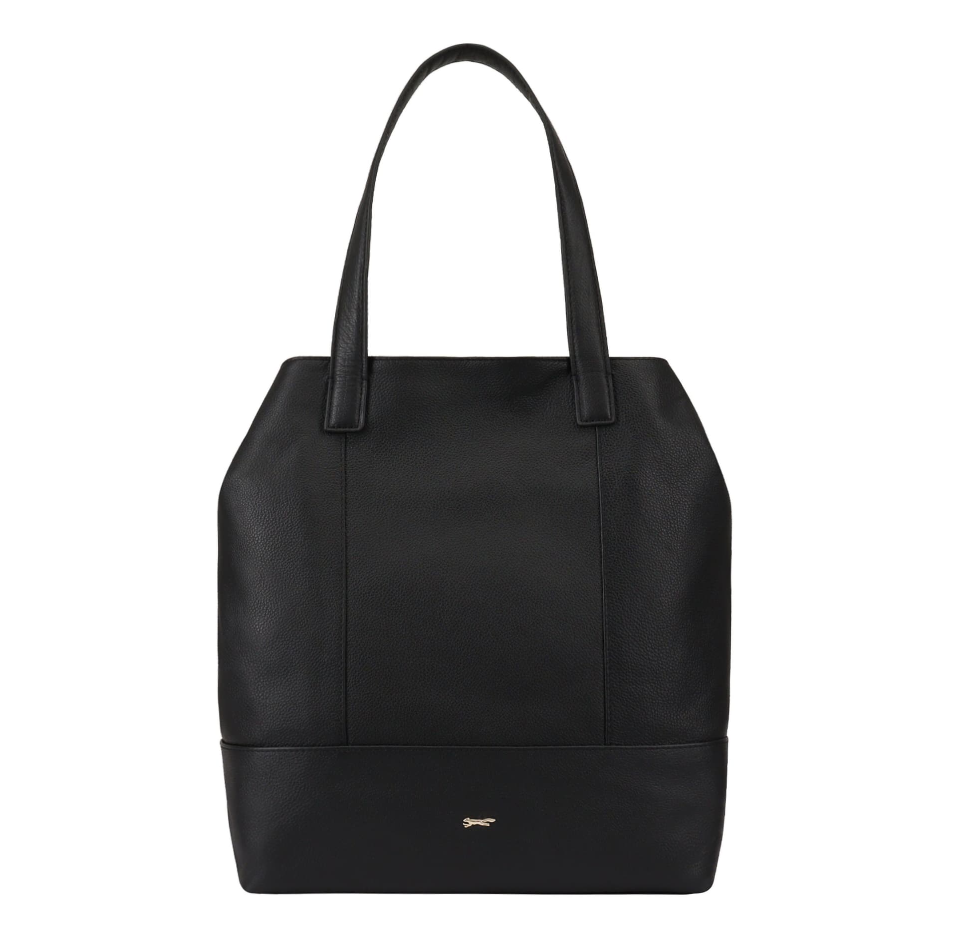 Paul Costelloe Paul Costelloe Women's Namib Leather Shoulder Bag in Black